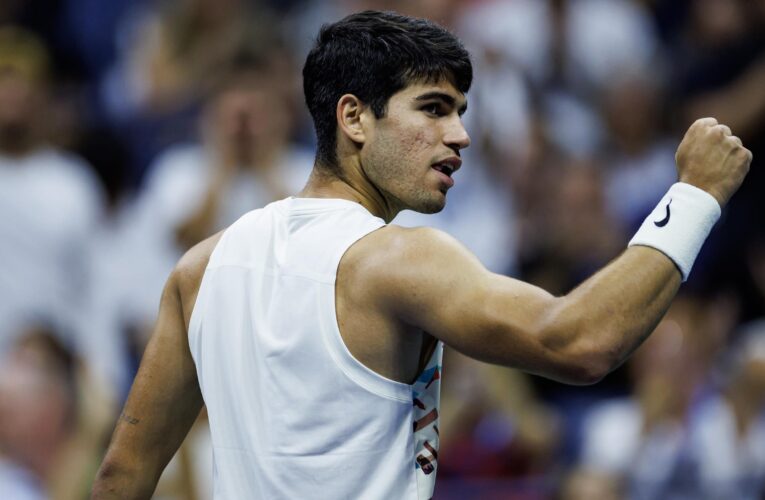 Carlos Alcaraz passes Lloyd Harris test to set up Dan Evans clash at US Open – ‘I stayed strong mentally’