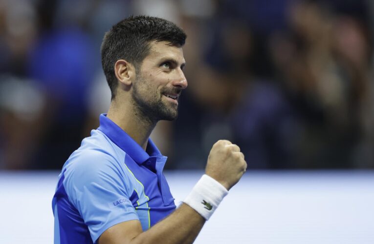 Novak Djokovic cruises past Borna Gojo to set up Taylor Fritz showdown in US Open quarter-finals in New York