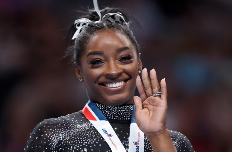 Simone Biles sets sights on Paris 2024 Olympics after gymnastics return – ‘The path I would love to go’