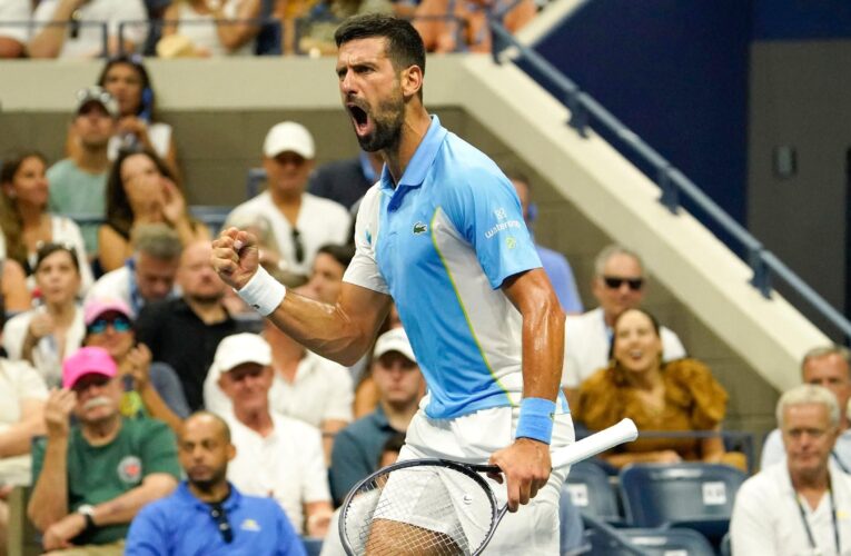 Novak Djokovic reaches his 10th US Open final after beating spirited Ben Shelton on Arthur Ashe