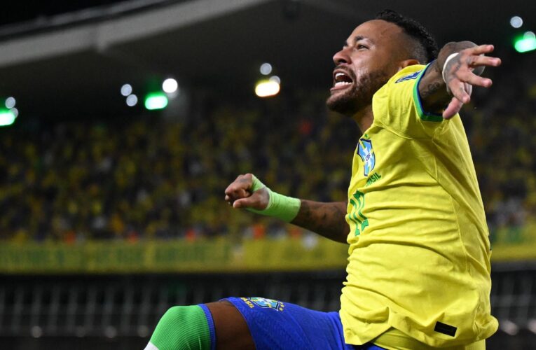 Neymar overtakes Pele as Brazil’s leading male goalscorer