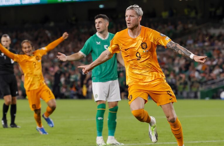 Republic of Ireland 1-2 Netherlands: Cody Gakpo and Wout Weghorst help Dutch come from behind in Euro 2024 qualifier