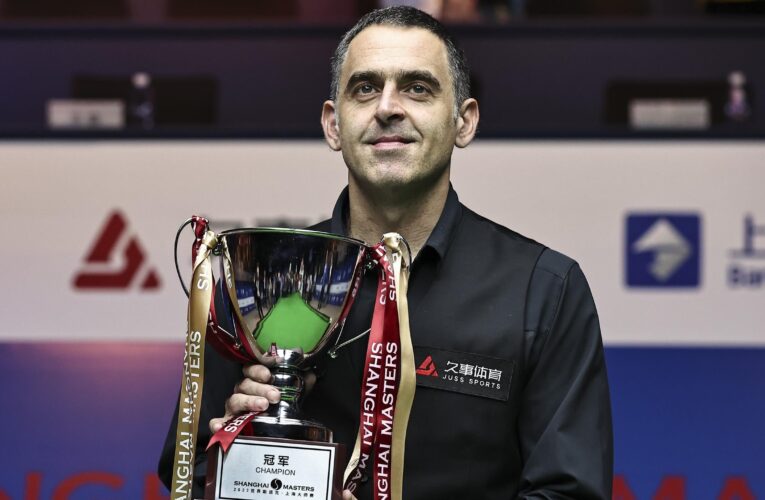Ronnie O’Sullivan plans to give away Shanghai Masters trophy after beating Luca Brecel – ‘I’m not really bothered’