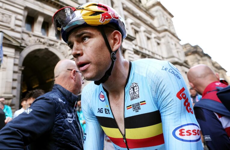 Wout van Aert expected to be fit for UEC Road European Championships after illness, says Belgium coach
