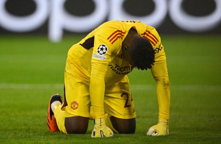 'Because of me we didn't win' – Onana takes blame as Man Utd fall to Bayern