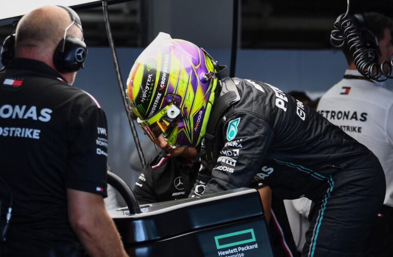 Japanese GP: Lewis Hamilton unhappy with car as Max Verstappen dominates practice sessions – ‘A real struggle out there’