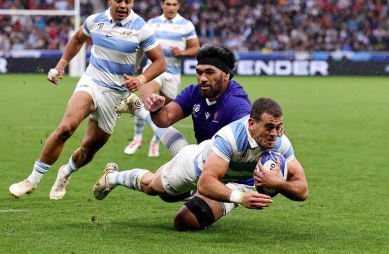 Argentina 19-10 Samoa: The Pumas keep Rugby World Cup dream alive with edgy win in saturated Saint-Étienne