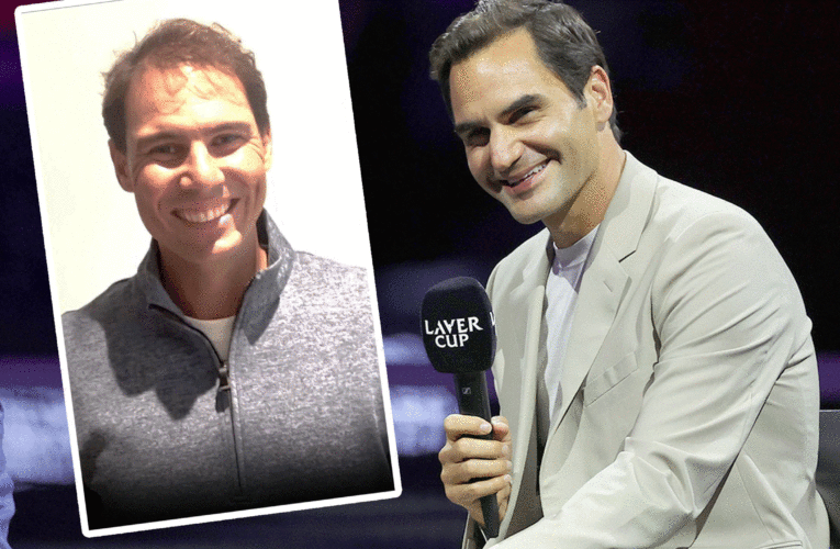 ‘I thought it was my wife!’ – Roger Federer flustered by cheeky Rafael Nadal question at Laver Cup