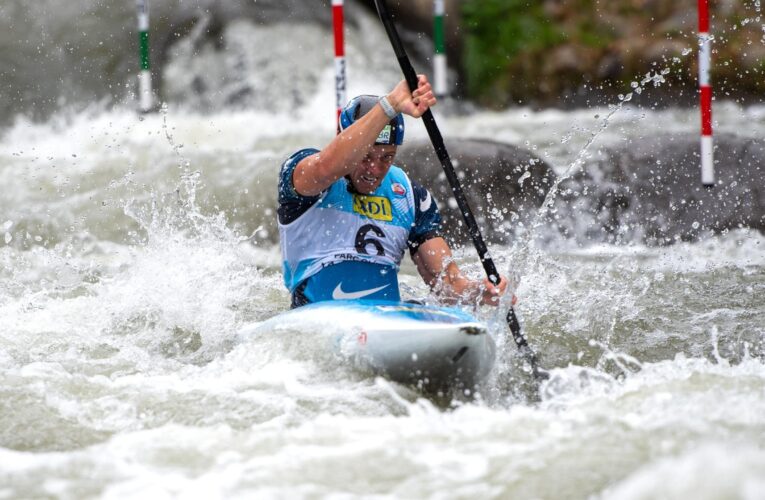 Joe Clarke claims K1 World Championship gold on home waters at the Lee Valley White Water Centre