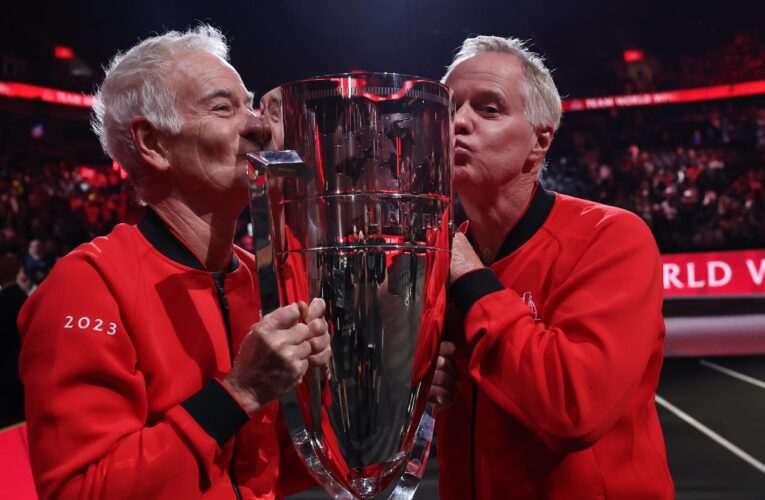 John McEnroe celebrates ‘unbelievable’ Laver Cup win as Ben Shelton and Frances Tiafoe secure victory