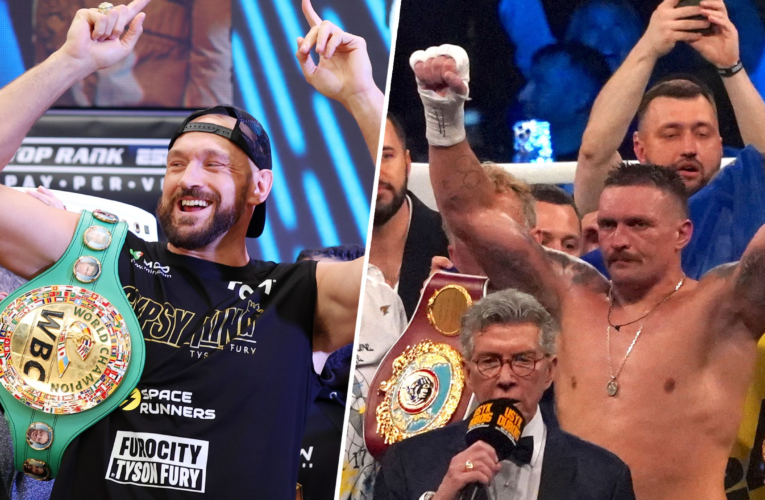 Fury v Usyk undisputed heavyweight title clash agreed for Saudi Arabia