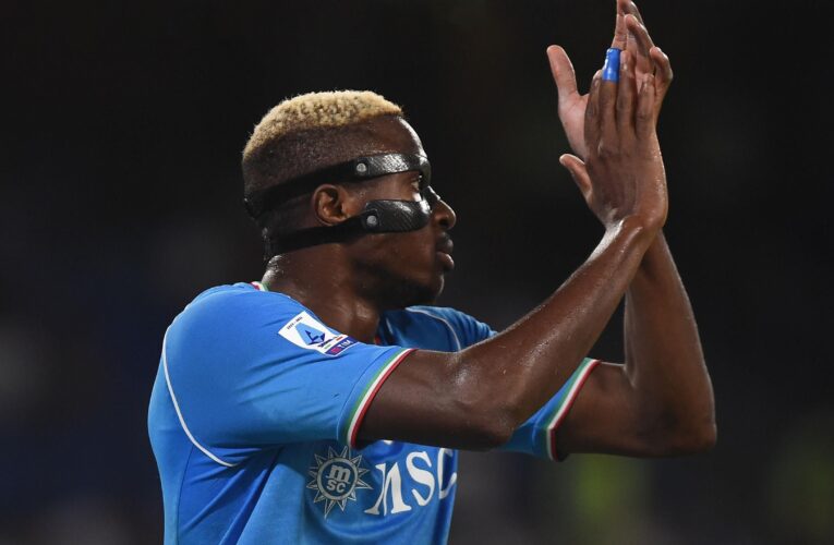 Napoli 4-1 Udinese: Victor Osimhen on target after social media storm as champions end winless run