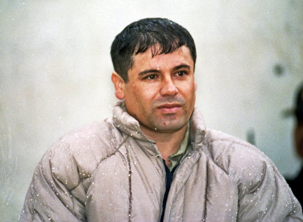 Joaquin "El Chapo" Guzman, leader of Mexico's Sinaloa cartel. He is currently serving a life sentence in the US's most secure Super Max prison.