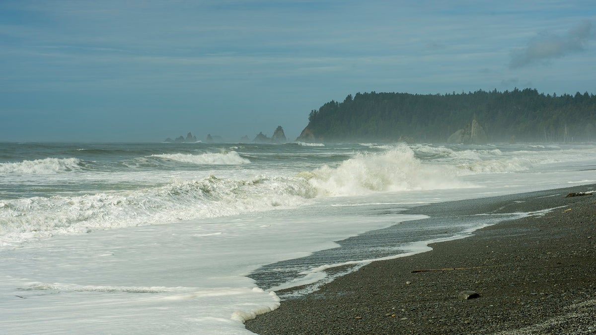 Washington beach where woman disappeared