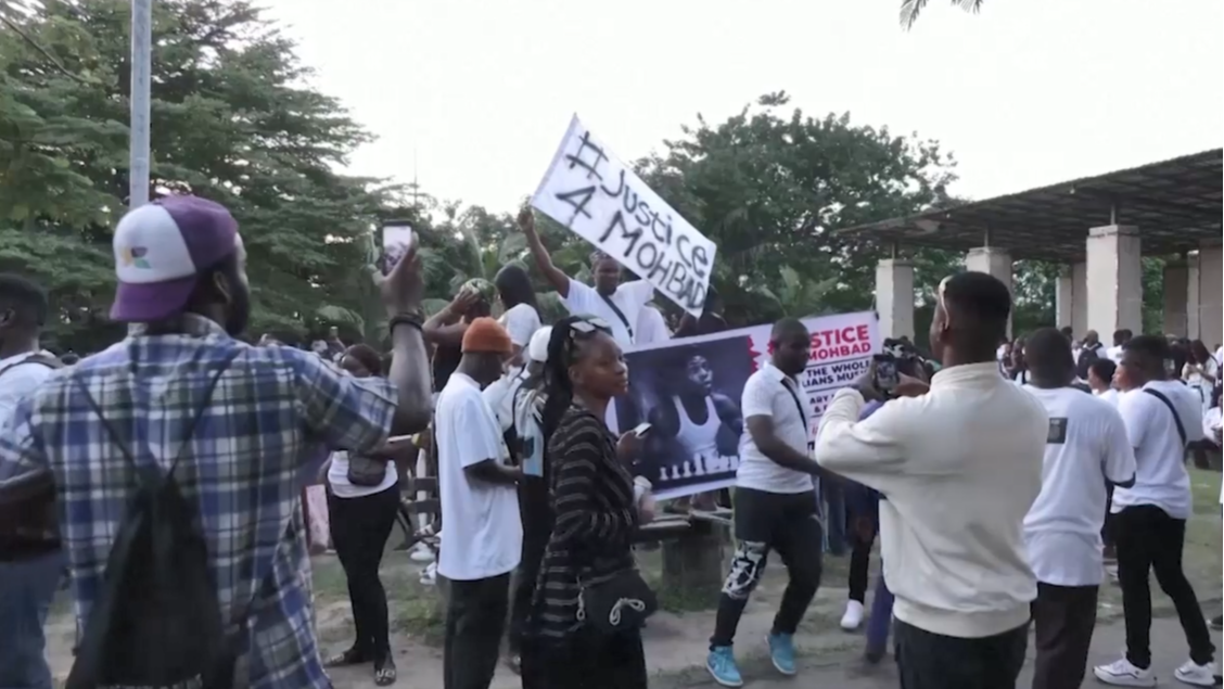 Protest in Lagos for Mohbad