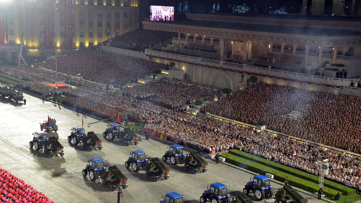 North Korea military parade 75th