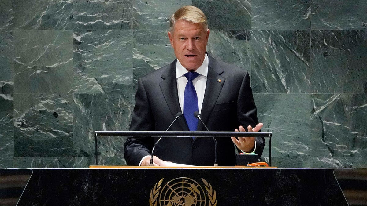 Romania's President Klaus Werner Iohannis