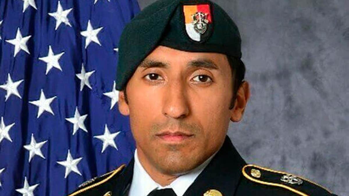 Military portrait of Logan Melgar