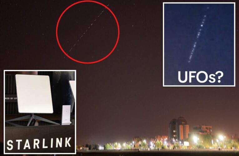Elon Musk’s Starlink satellite launch causes UFO scare in New Jersey