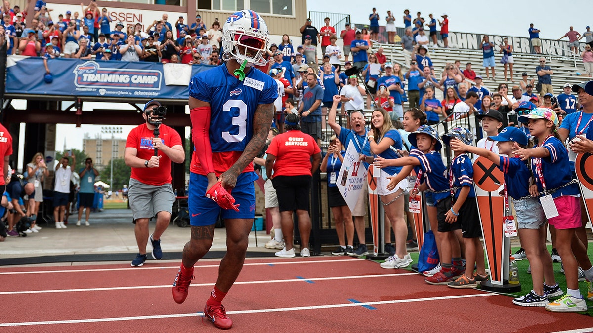 Buffalo Bills' Damar Hamlin at training camp