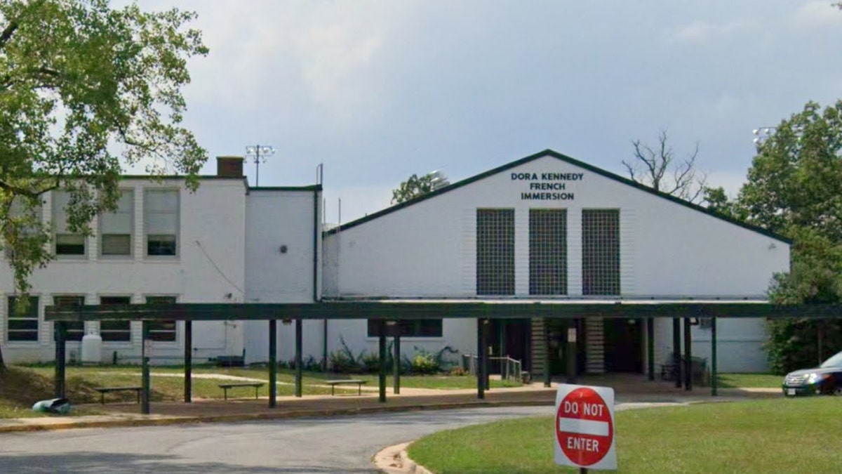 Google Street View of Dora Kennedy French Immersion School in Maryland