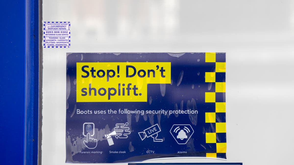 London shoplifting