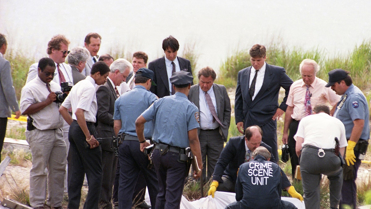 Police looking for evidence outdoors