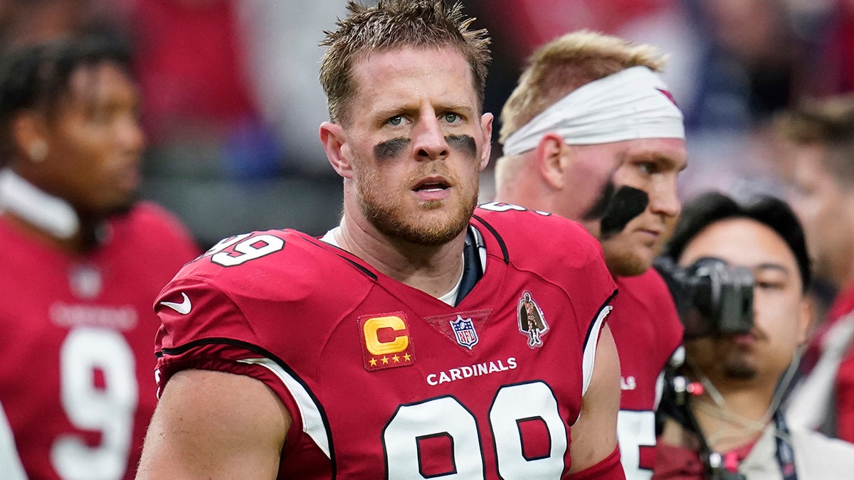 JJ Watt on the sideline