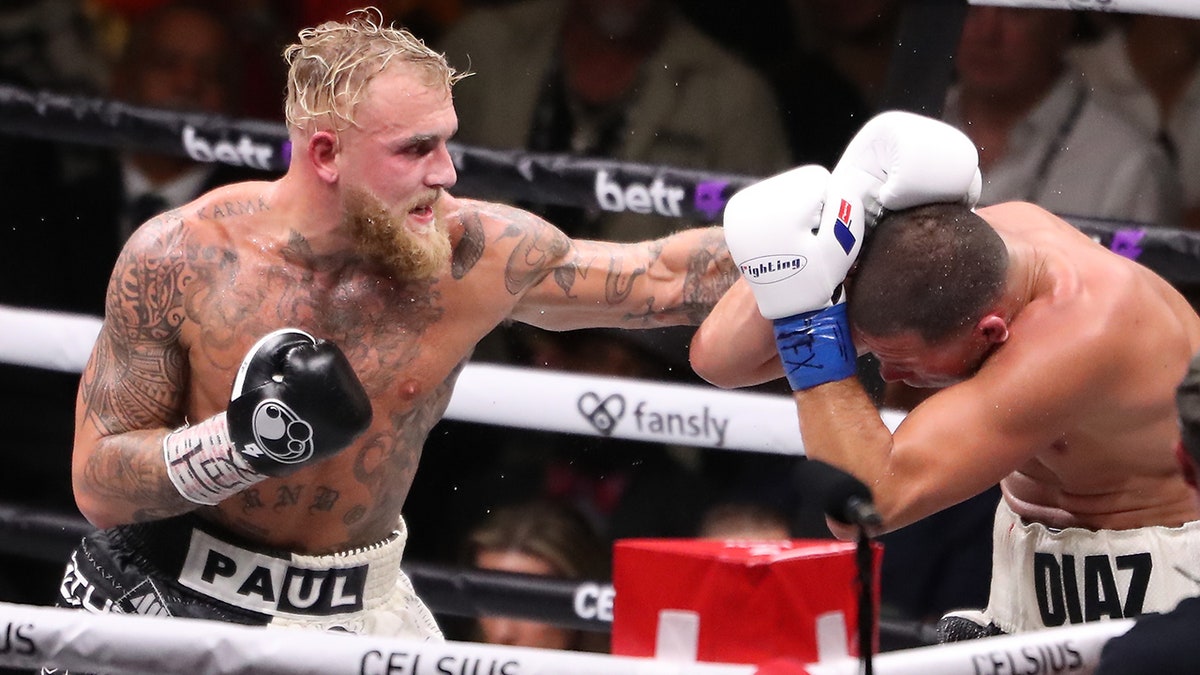 Jake Paul fights Nate Diaz