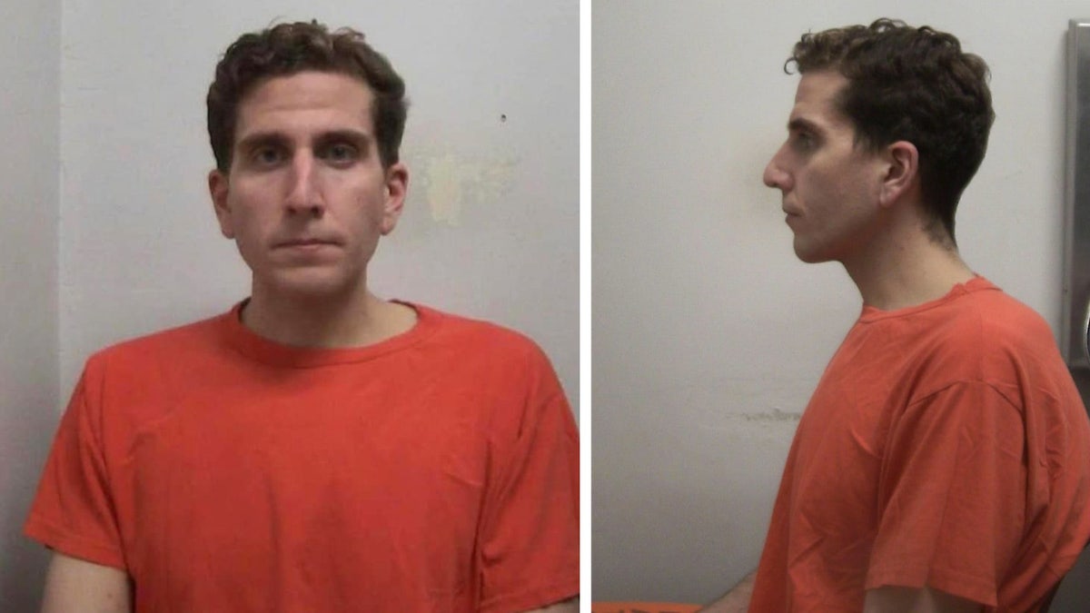 A mug shot head on and side profile of Idaho murder suspect Bryan Kohberger