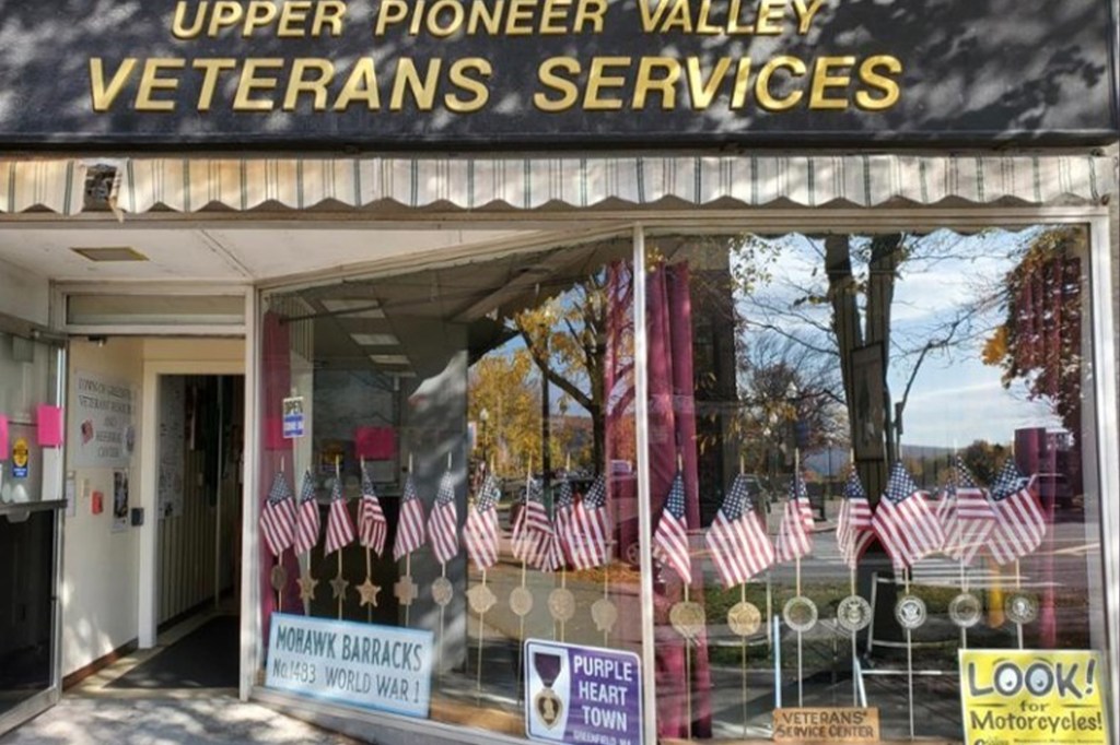 The Upper Pioneer Valley Veterans’ Services headquarters in Massachusetts.