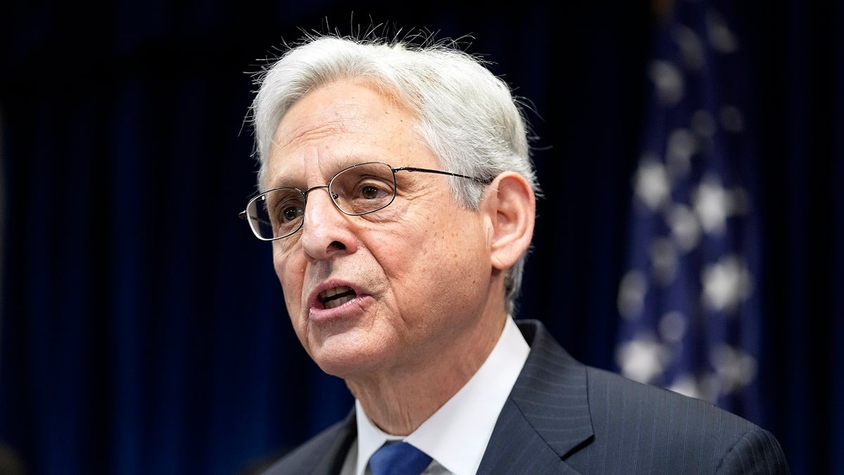 Attorney General Merrick Garland speaks in Minneapolis