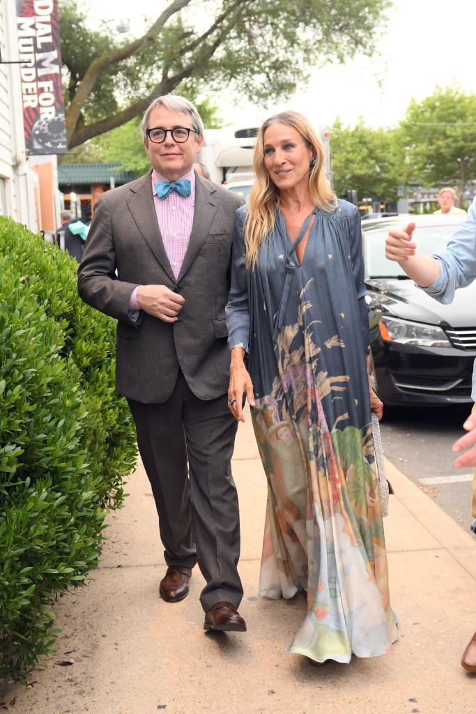 Broderick has been married to "Sex and the City" star Sarah Jessica Parker since 1997.
