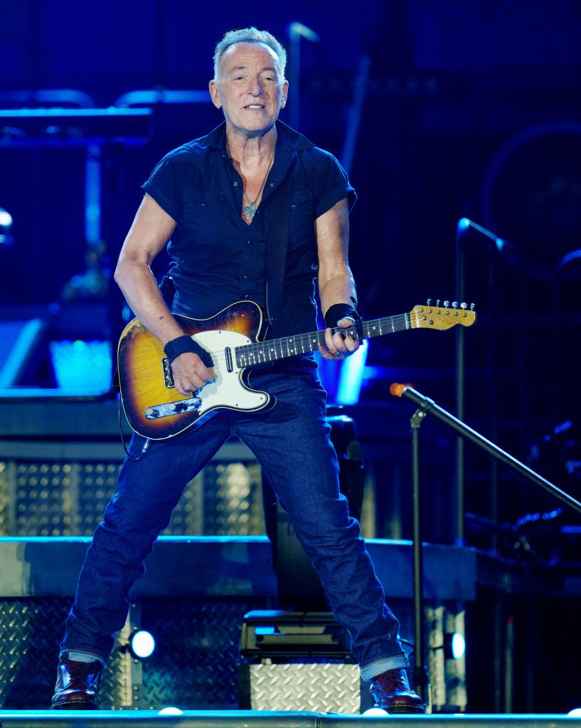Bruce Springsteen plays at Parken in Copenhagen on July 11.