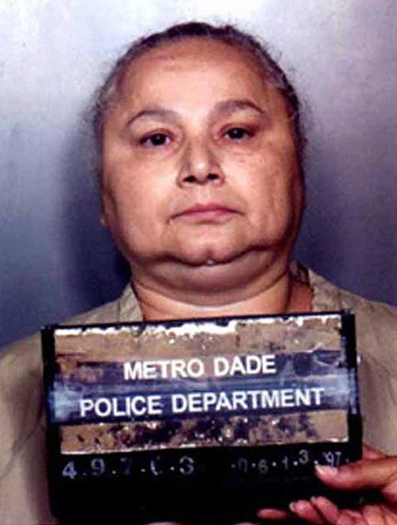 A mug shot of Griselda Blanco. 