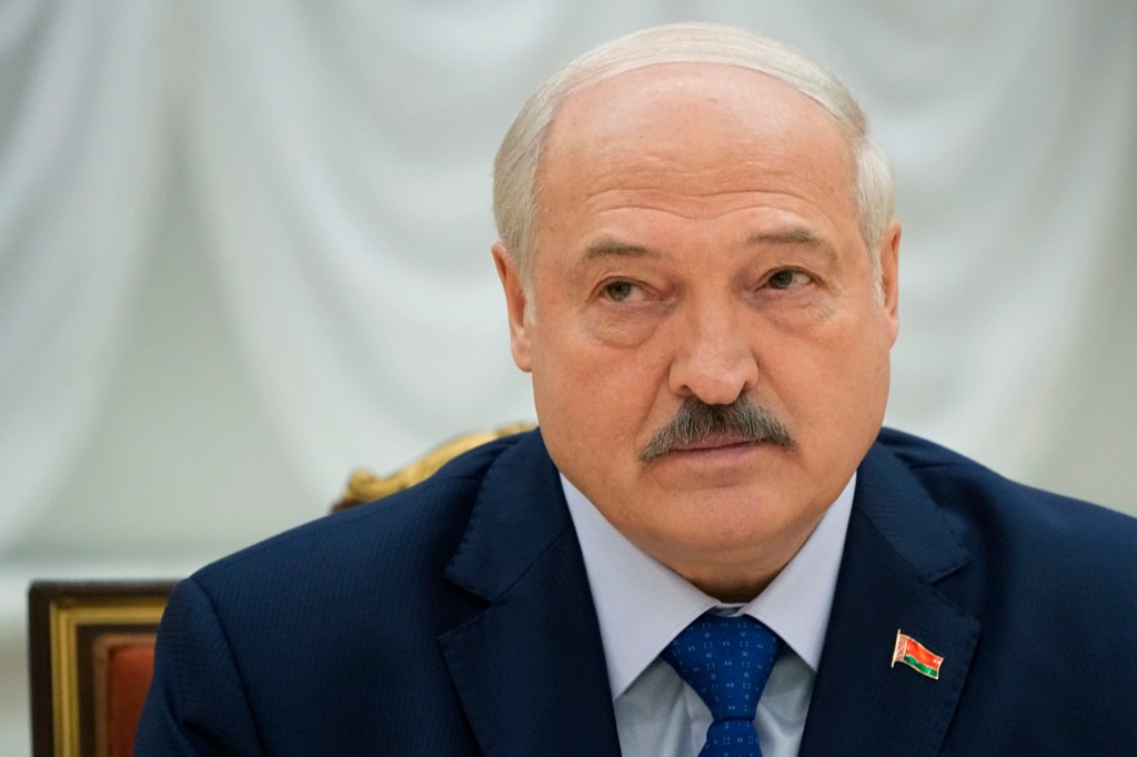 Belarusian President Alexander Lukashenko.