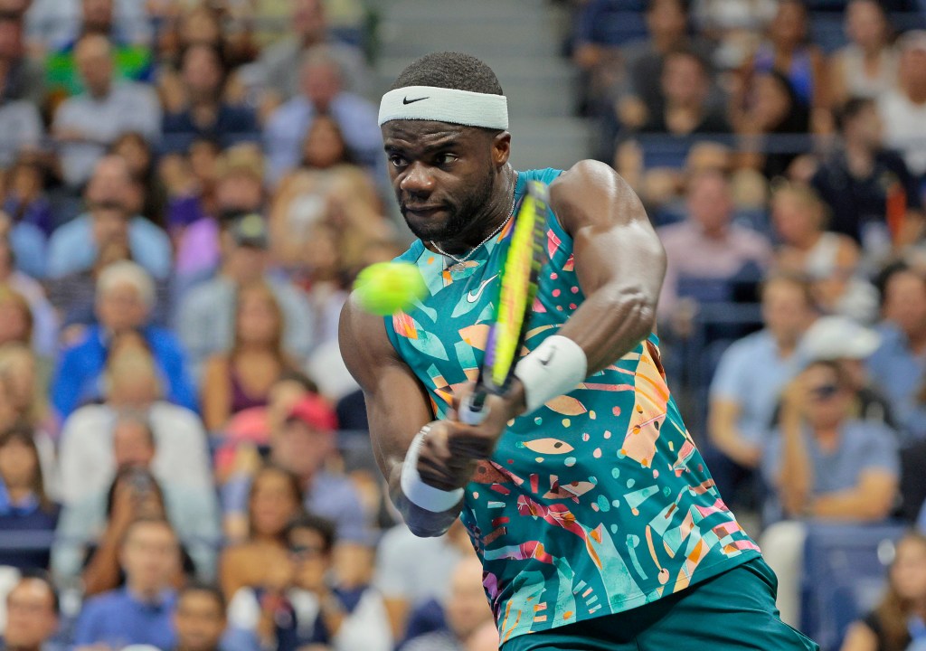 Frances Tiafoe at the US Open