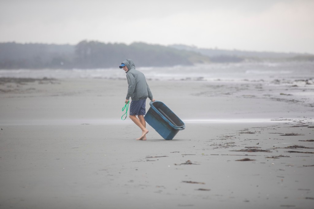 Coastal regions from Massachusetts to Maine will see the highest rain totals, with Massachusetts, New Hampshire and most of Maine seeing about 1-2 inches.