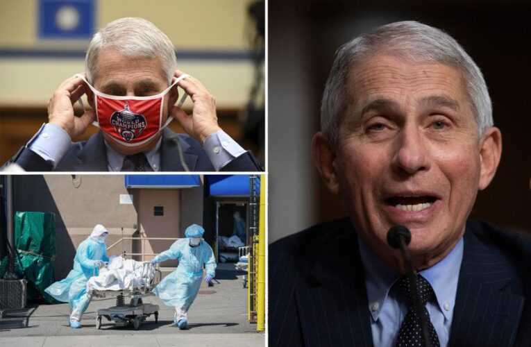 Fauci admits lack of COVID mask evidence but still wants us to wear them
