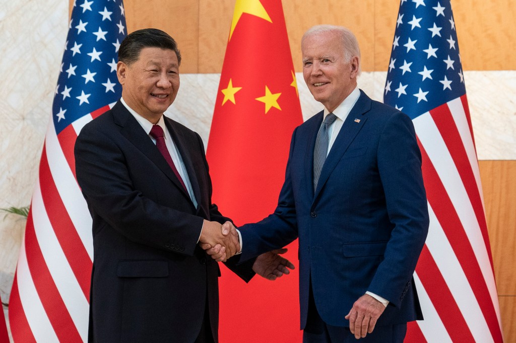 Chinese Xi Jinping and President Biden