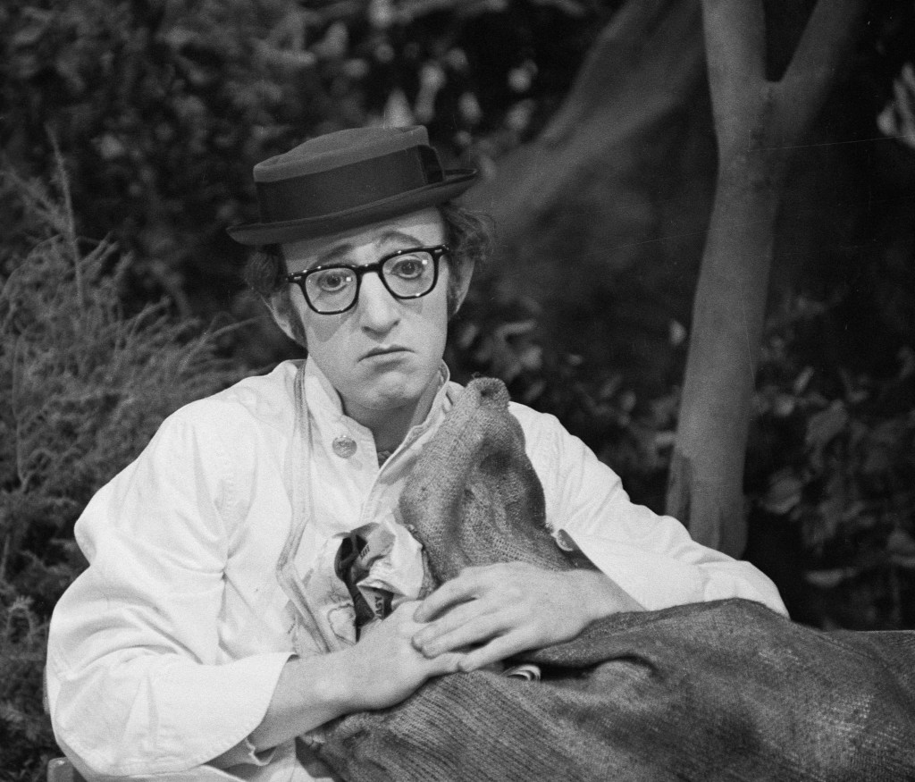 Photo of Woody Allen. 