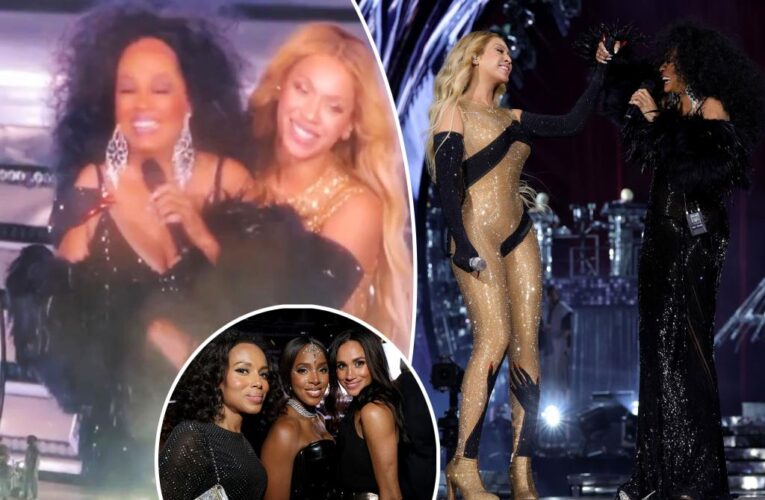 Diana Ross sings ‘Happy Birthday’ to Beyonce during Los Angeles stop