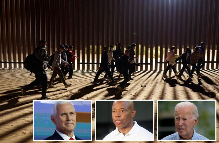Pence praises NYC Mayor Adams for bashing Biden over migrant crisis