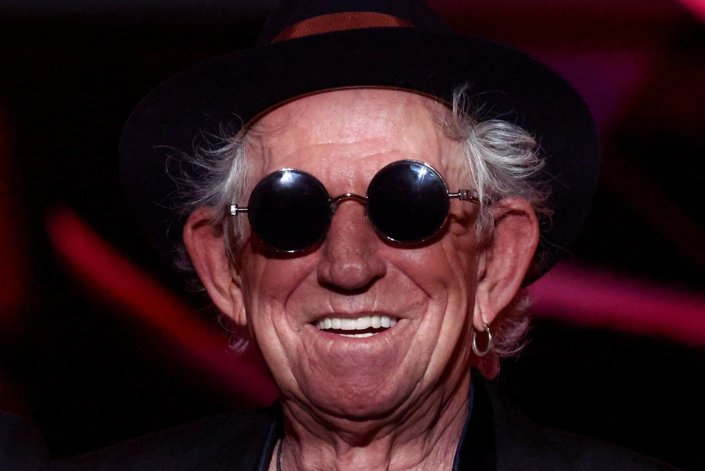 Keith Richards attends the launch event for the band's new album "Hackney Diamonds", at the Hackney Empire in London, UK, September 6th, 2023.