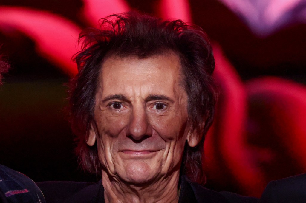 Ronnie Wood attends the launch event for the band's new album "Hackney Diamonds", at the Hackney Empire in London, UK, September 6th, 2023.