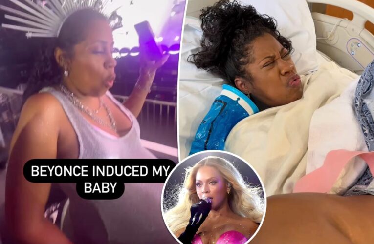 Beyonce fan goes into labor at Los Angeles concert — video