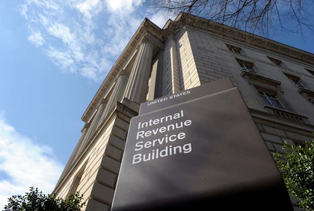 The exterior of the Internal Revenue Service building in Washington, Friday, March 22, 2013. 