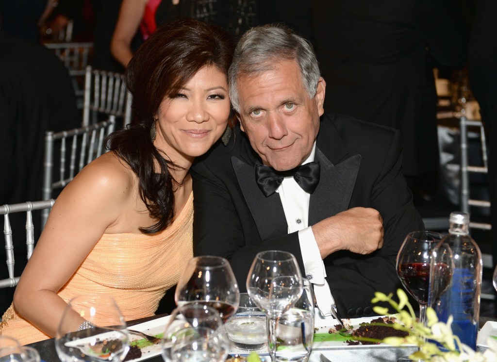 The "Big Brother" host left the show just days after her husband Les Moonves stepped down as the CEO of CBS.