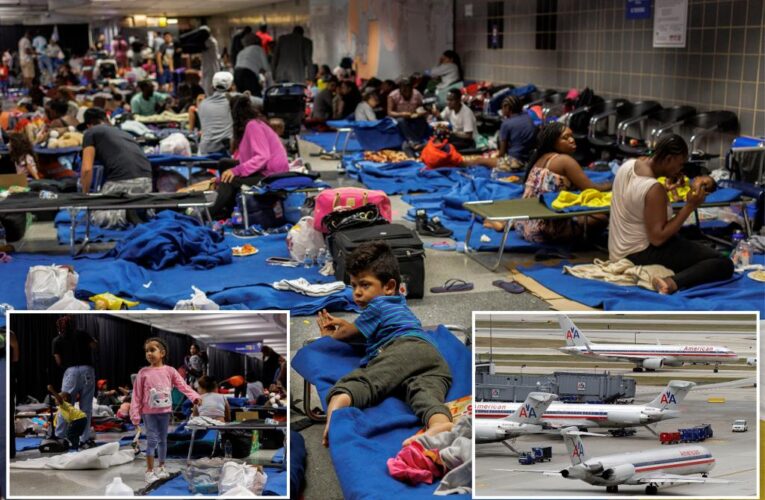 Chicago using O’Hare International Airport as migrant shelter