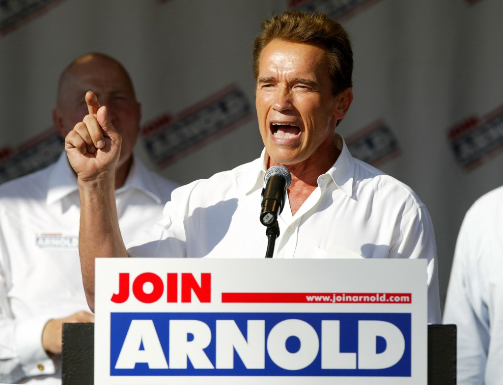 In each of Schwarzenegger’s three distinct careers — bodybuilding, acting, and politics — he was, he says, always being appraised and always at the mercy of a judge, an audience, or the voters.